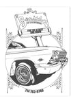 Lowrider Coloring Book