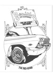 Lowrider Coloring Book