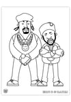 Hiphop Coloring Book