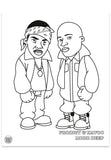 Hip Hop Coloring Book - East Coast Edition