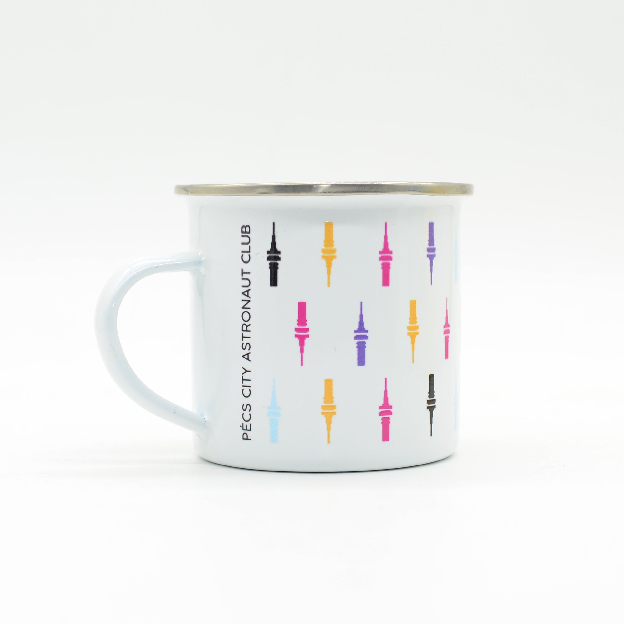 Pécs City Astronaut Club Fém Bögre