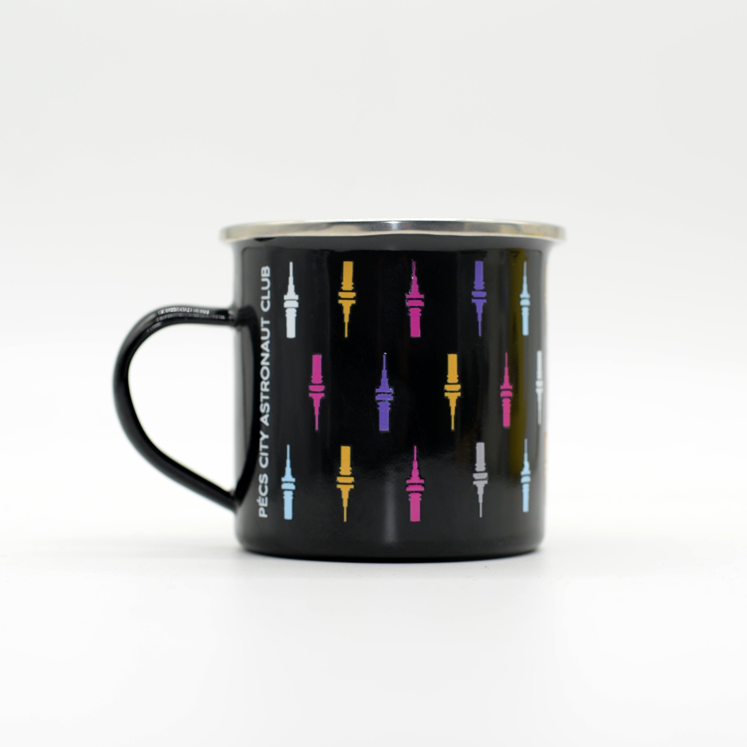 Pécs City Astronaut Club Fém Bögre