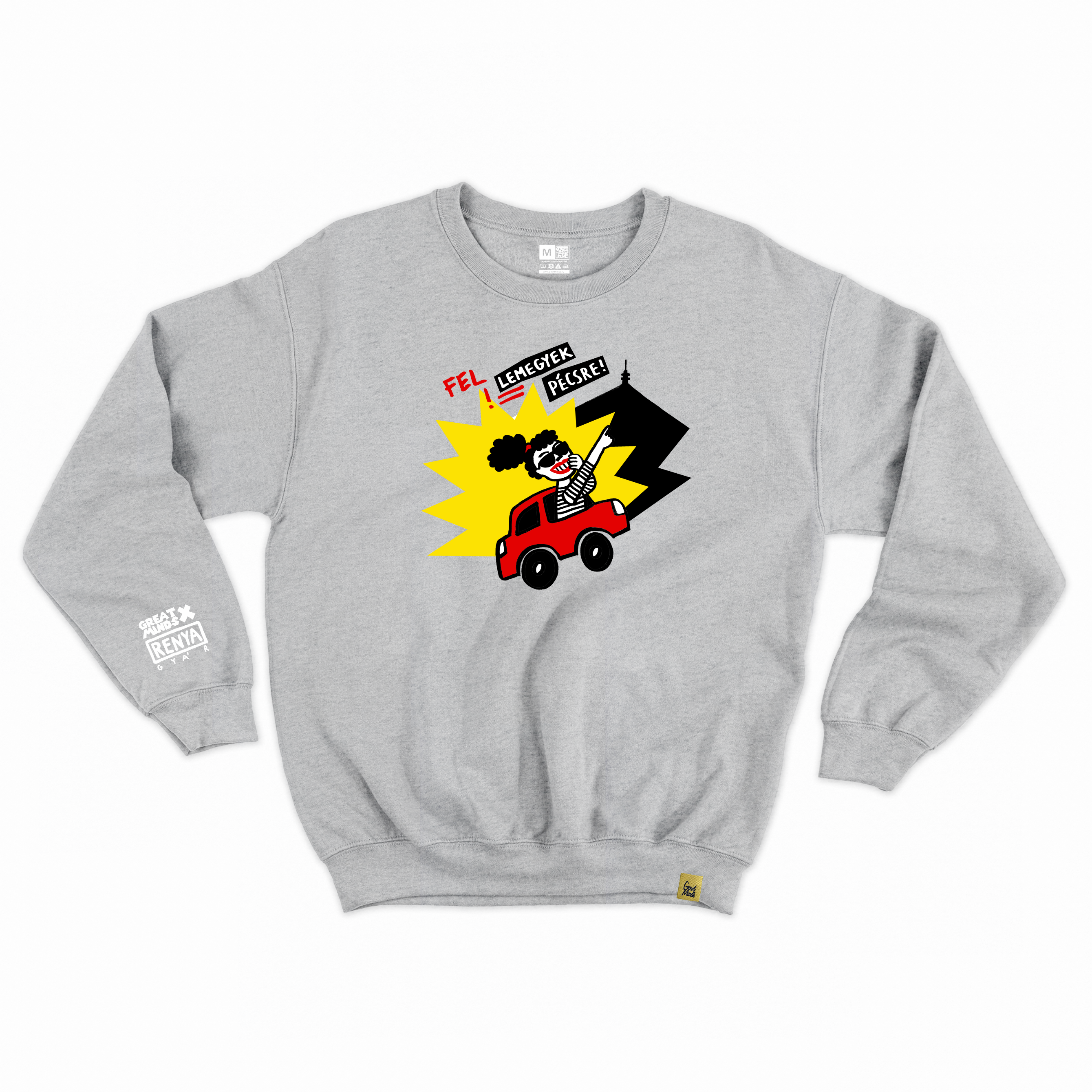 Fel Le Megyek Pécsre Pulóver