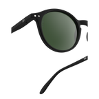 IKONIKUS D napszemüveg, fekete, polarizált zöld lencse