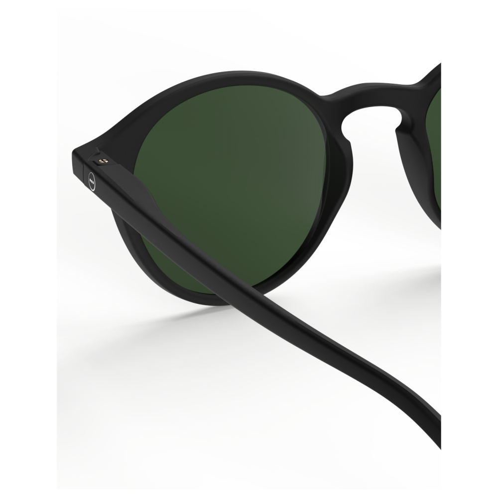 IKONIKUS D napszemüveg, fekete, polarizált zöld lencse