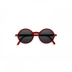 KEREK Junior G napszemüveg, piros, szürke lencse