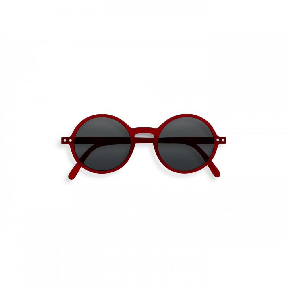 KEREK Junior G napszemüveg, piros, szürke lencse