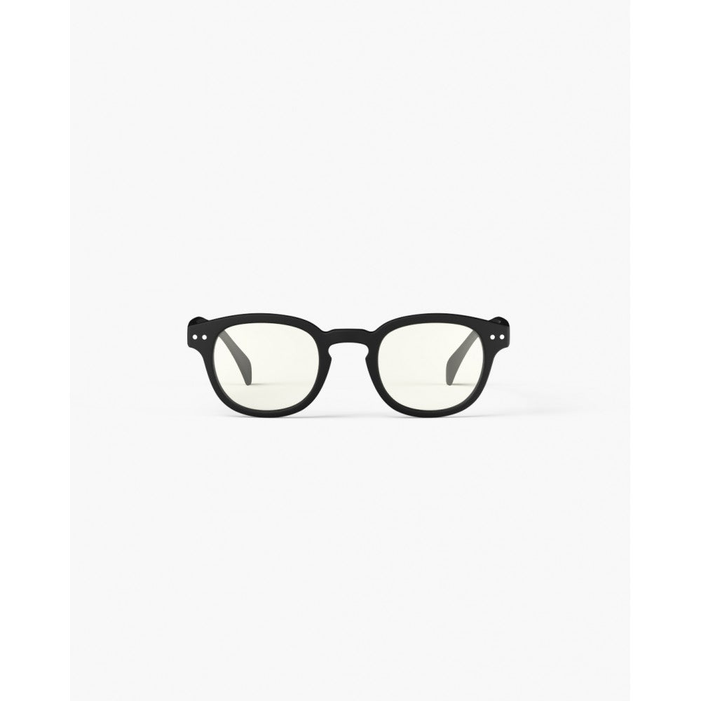 RETRO C monitor szemüveg, fekete