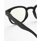 RETRO C monitor szemüveg, fekete