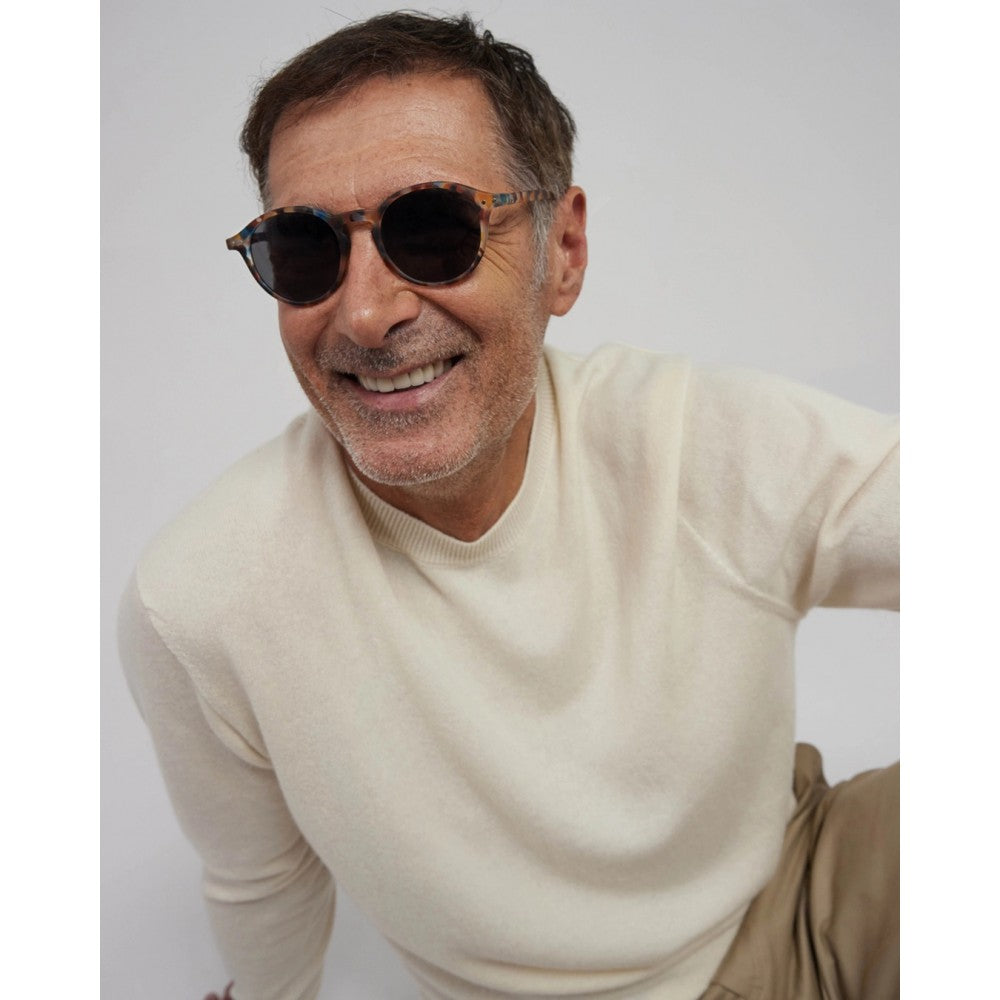 IKONIKUS D napszemüveg, kék teknőcmintás, szürke lencse