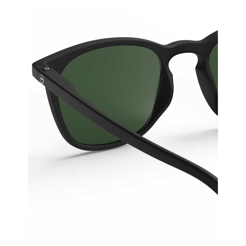 TRAPÉZ E napszemüveg, fekete, polarizált zöld lencse