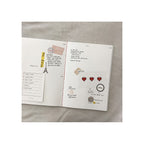 Heti bontású tervező - fehér