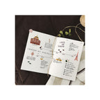 Heti bontású tervező - fekete