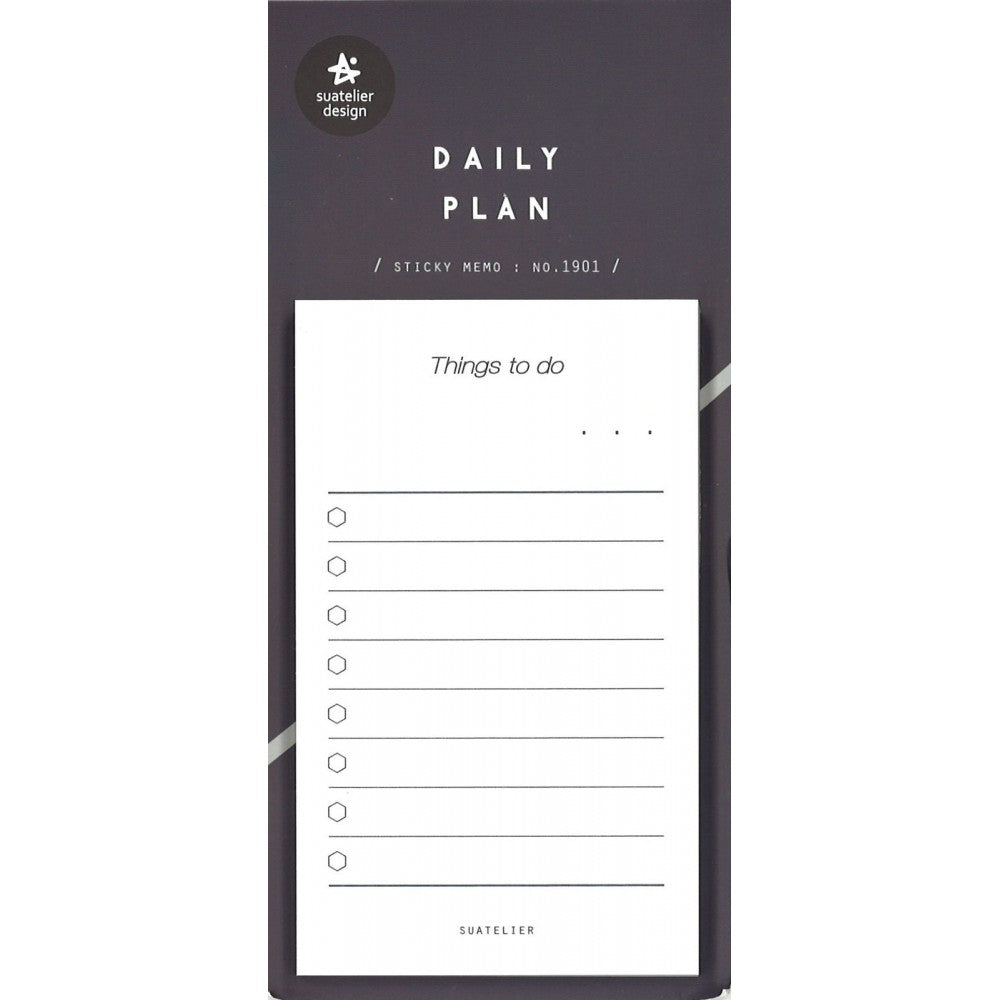 Design Post It - daily plan 01