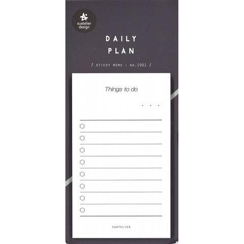 Design Post It - daily plan 01